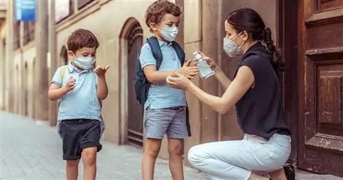 В новых рекомендациях CDC говорится, что школы должны открываться - если передача инфекции в сообществе низкая