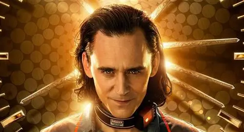 Локи перед часами постер для Disney+