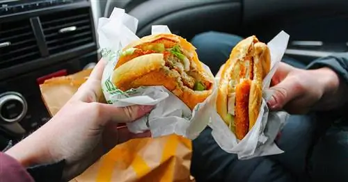 вкусные чизбургеры