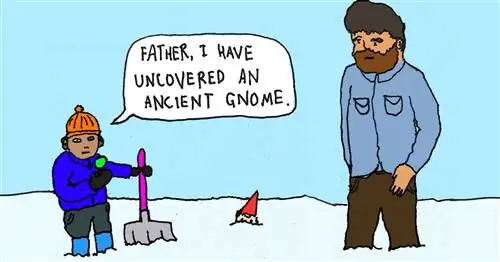 «Снархеология» - это снежная приключенческая игра, в которой дети выкапывают древние «ископаемые»