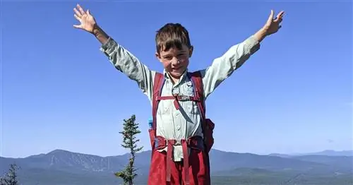 5-летний ребенок только что прошел Аппалачскую тропу. Мы чувствуем себя ленивыми