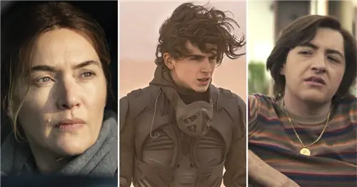 Кейт Уинселт, Тимоти Шаламе и Майкл Гандольфини