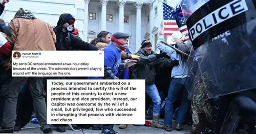 Письмо этой школы округа Колумбия родителям о попытке государственного переворота идеально