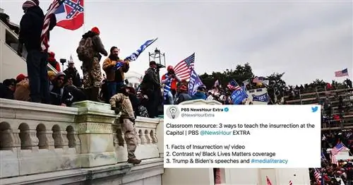 Вот учебный план PBS для родителей, чтобы объяснить 6 января. Восстание