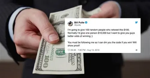 Почему этот миллиардер раздает деньги в Твиттере?