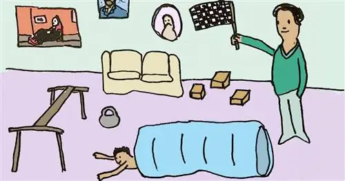 Как сделать прекрасную полосу препятствий для гостиной