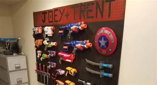 Оружейная нерф своими руками