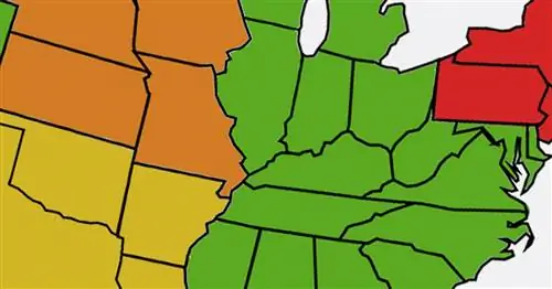 Эта карта показывает, сколько стоят брекеты для родителей в каждом штате