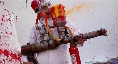 Самодельный краскоструйный Super Soaker