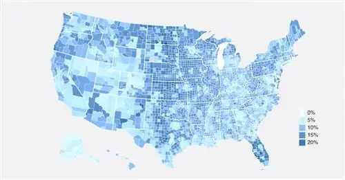 Эти карты показывают, где живут пожилые американцы и куда они переезжают