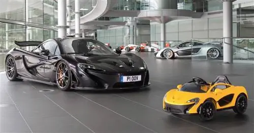 McLaren теперь производит родстер P1 стоимостью 1,35 миллиона долларов для детей