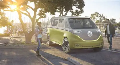 Беспилотный автомобиль Volkswagen ID Buzz