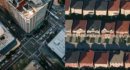 город против пригорода