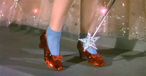 Все, что вы не знали, что вам нужно знать о рубиновых туфлях Дороти