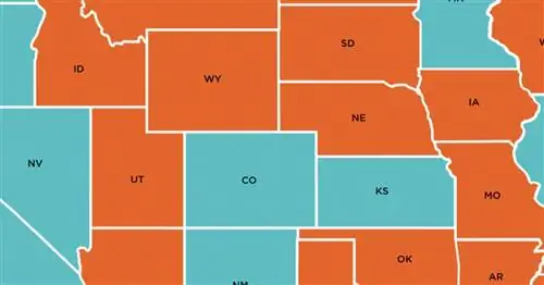 Карта показывает, как далеко людям придется ехать для законных абортов, если «Роу» будет отменен в понедельник