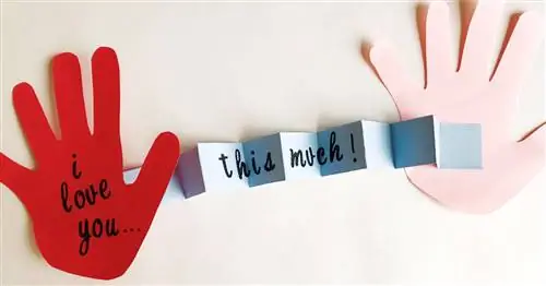 Лучший проект ко Дню святого Валентина для ваших детей: «Я люблю тебя так сильно» Руки