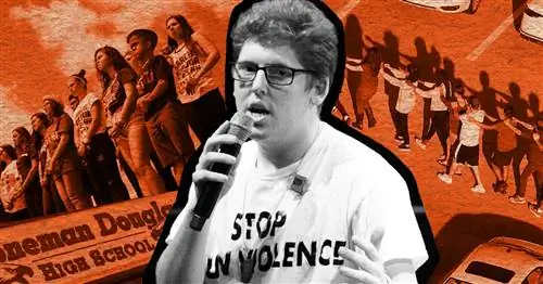 Мэтт Дейч, главный стратег «Марша за наши жизни», хочет поговорить об оружии