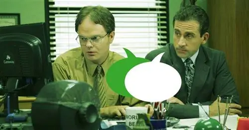 поле цитаты показано над снимком экрана из офиса