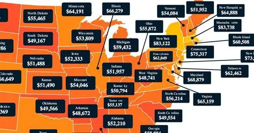 Это штаты, где вы заработаете больше всего денег