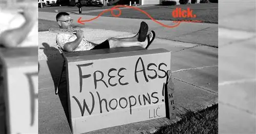 Папа, который стал популярным после предложения «Ass Whoopins», просто мудак