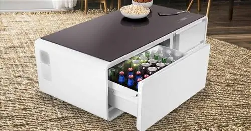 Sobro - «умный» журнальный столик со встроенным холодильником
