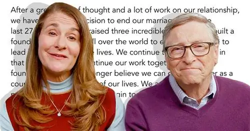 Реальный вывод из объявления о разводе Билла и Мелинды Гейтс