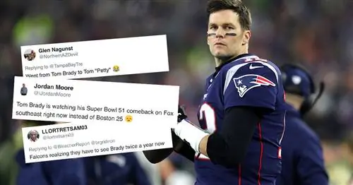 5 лучших реакций Тома Брэди на повторный просмотр Super Bowl LI In Quarantine