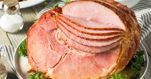 Спиральная, нарезанная ветчина