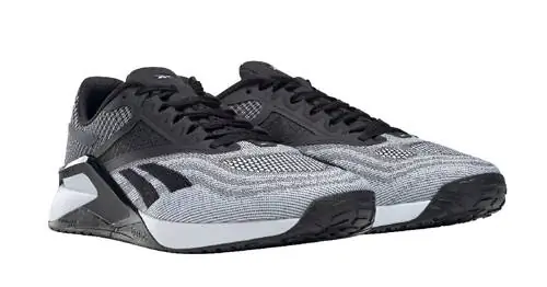 Черно-серебристые тренировочные кроссовки Reebok Nano X2