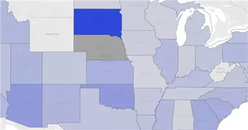 Эта карта показывает, насколько сейчас подорожала арендная плата в каждом штате