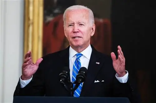 СОЕДИНЕННЫЕ ШТАТЫ - 7 ИЮЛЯ: Президент Джо Байден выступает во время церемонии вручения Президентского медицинского…