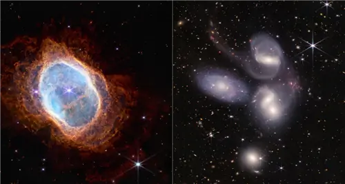 изображения с космического телескопа Джеймса Уэбба