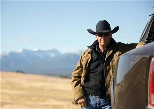Кевин Костнер в фильме «Йеллоустоун»