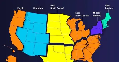Эта карта поразительно делит США на пять разных любимых детских фильмов