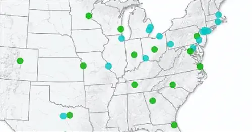 Две карты показывают, где лучше всего арендовать или купить прямо сейчас