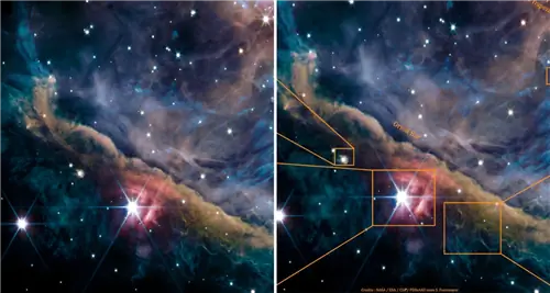 JWST заглянул в туманность Ориона глубже, чем когда-либо прежде
