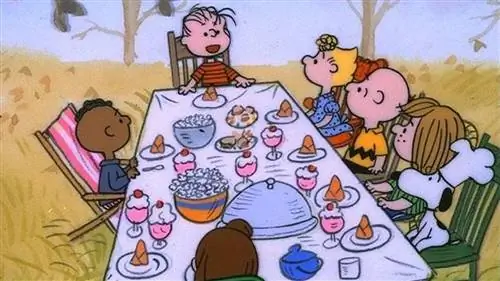 Кадр из фильма «День благодарения Чарли Брауна».