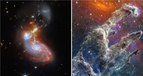 Новые фотографии JWST показывают горстку галактик с поразительной четкостью