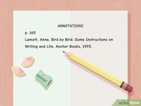 Аннотировать статью Шаг 12