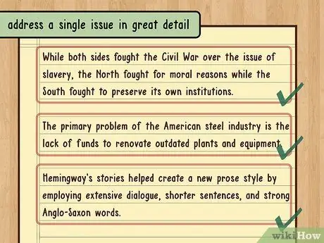 Напишите тезис, шаг 3