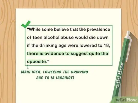 Напишите предложение с хорошей темой, шаг 1