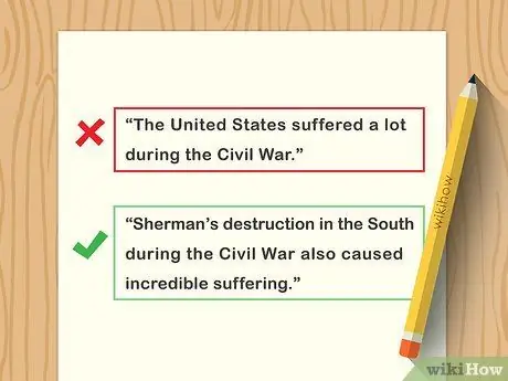 Напишите предложение с хорошей темой, шаг 2