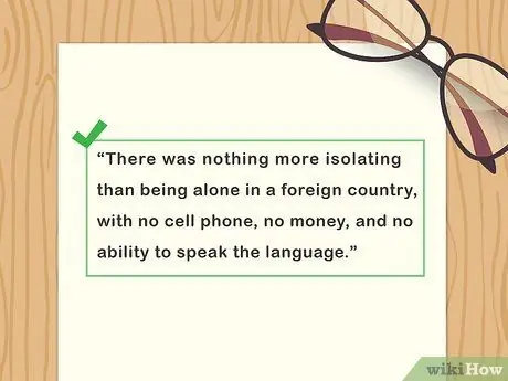 Напишите предложение с хорошей темой, шаг 3