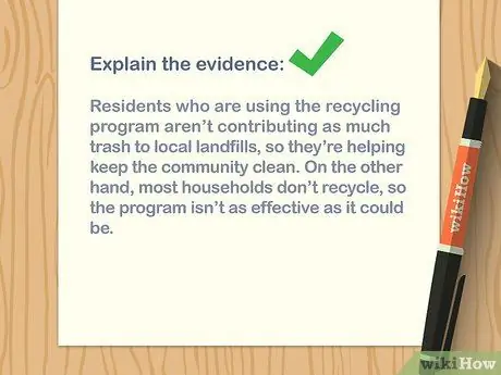 Структурируйте абзацы в эссе. Шаг 11