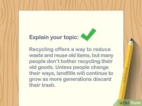 Структурируйте абзацы в эссе. Шаг 6