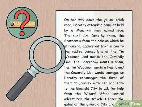 Напишите синопсис Шаг 5