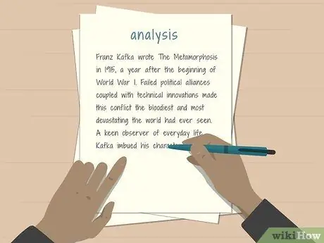 Напишите риторический анализ, шаг 4