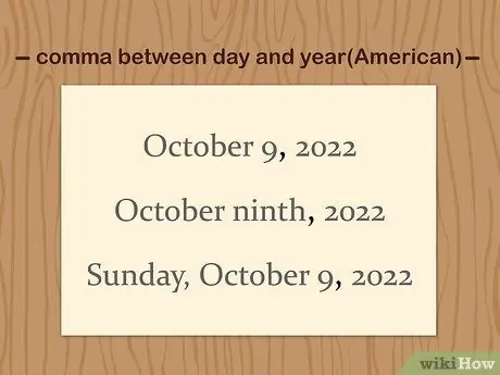 Запись дат, шаг 2