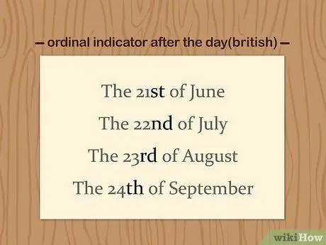 Запишите даты, шаг 5