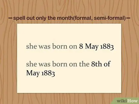 Запись дат, шаг 8